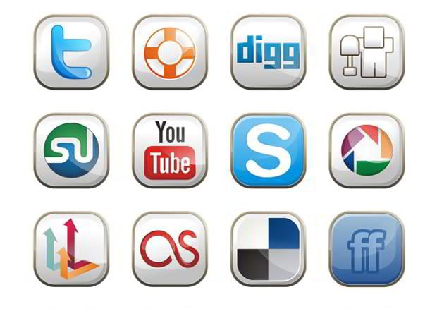 free social icons set