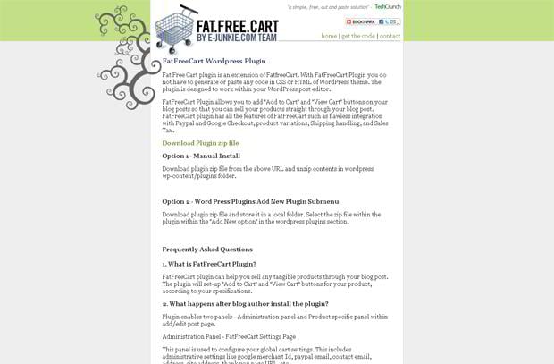 wordpress ecommerce application