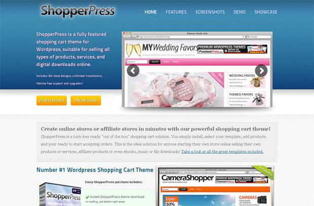 wordpress shopping cart plugin