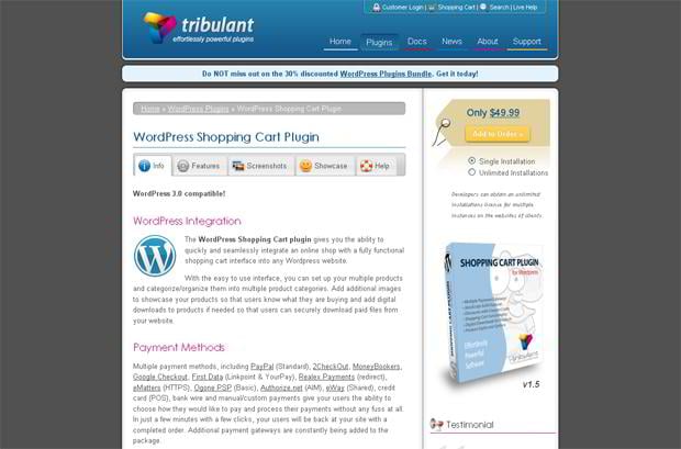 wordpress ecommerce plugin