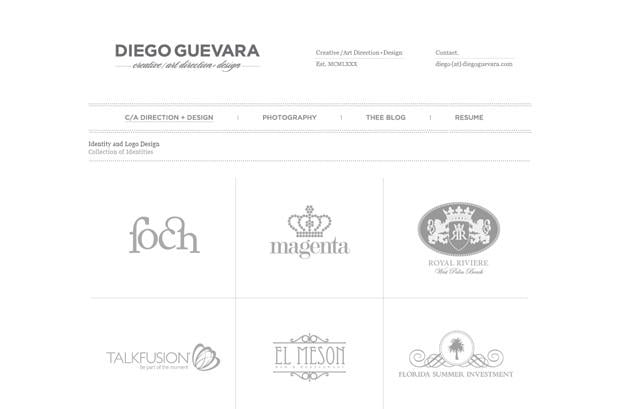white color website designs