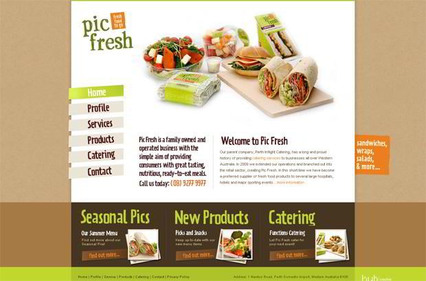 food websites