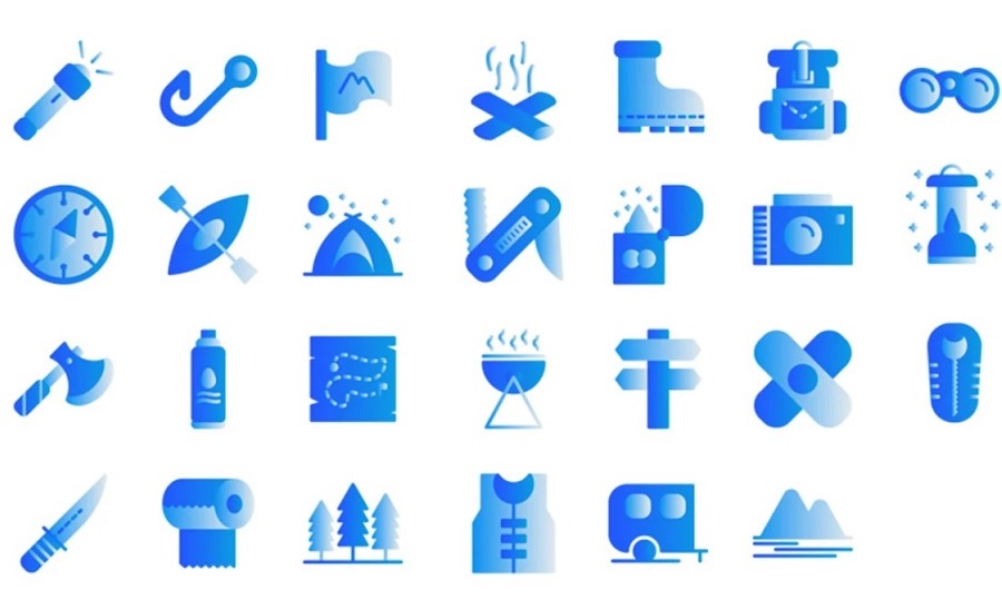 Navigation Icon Sets from TemplateMonster.