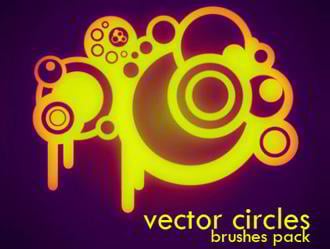 vector circle photoshop brushes
