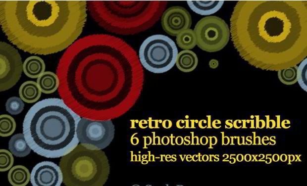 vector circle photoshop brushes