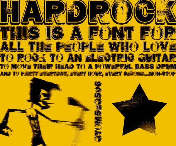 free grunge font