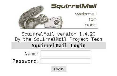 squirellmail-webmail-client