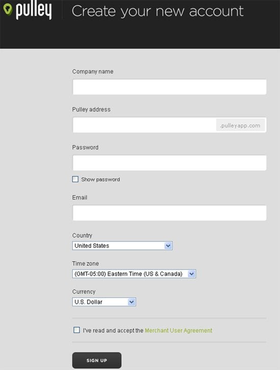 Sign Up Forms Usability Tips