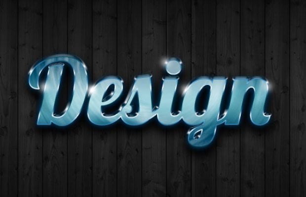 Photoshop text effect tutoriale