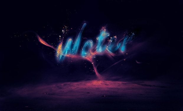  Effet de Texte Libre, Typographie Tutoriels Photoshop