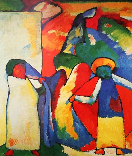 Wassily Kandinsky Improvisation African