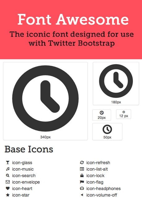 free icon fonts