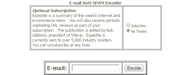 Email Address Encryption