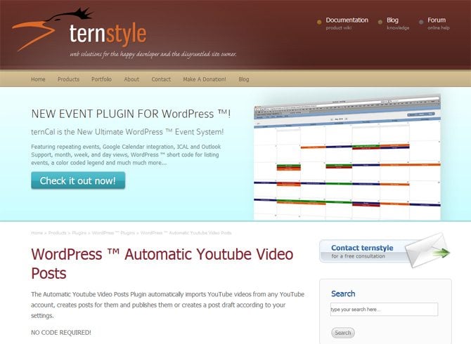 WordPress Automatic Youtube Video Posts