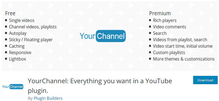 YourChannel plugin.