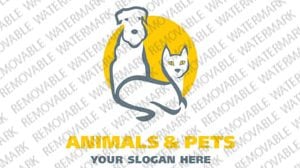 Animals Pets Logo Template 1