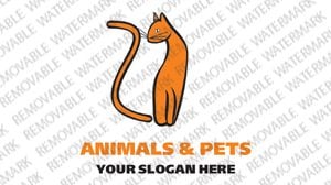 Animals Pets Logo Template