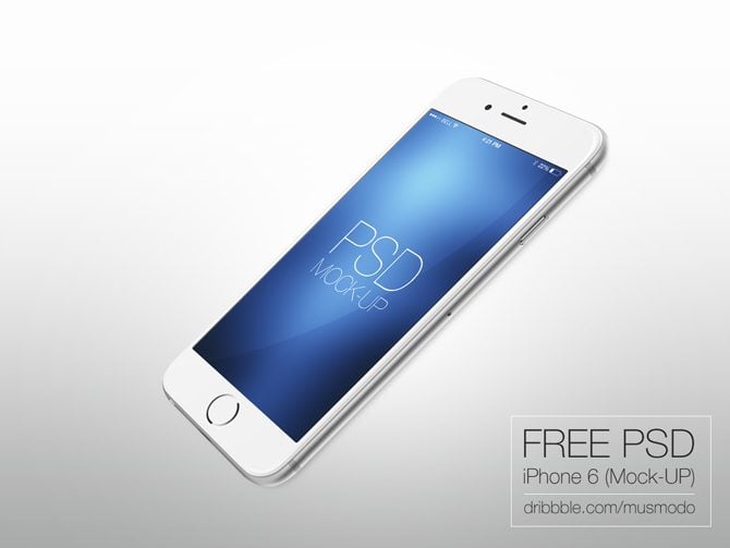 iPhone 6 Free Mockup