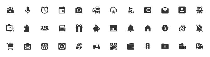 Android Material Design Icons