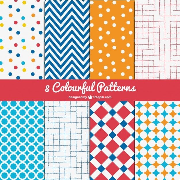 Colorful patterns pack