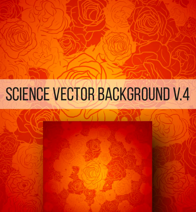 Floral Design Vector Background Pattern