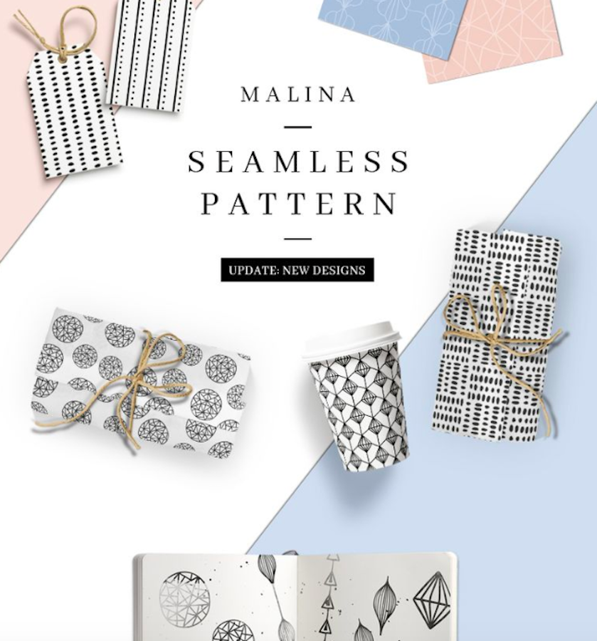 MALINA 36 Seamless Pattern