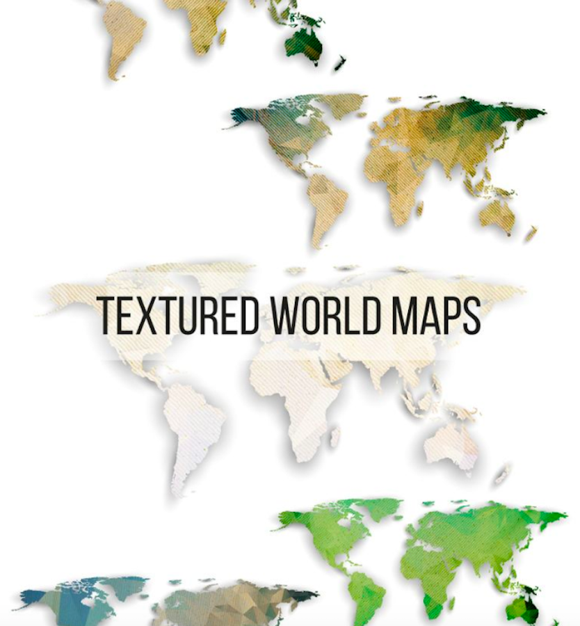 World Maps Pattern