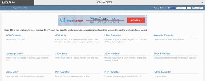 Clean-CSS