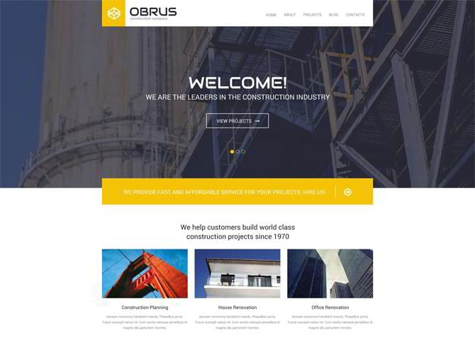 Obrus-WordPress-Theme
