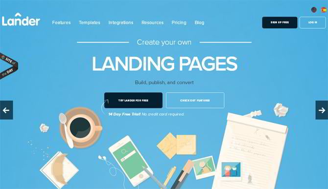 landing page builders