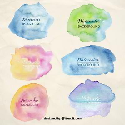 colorful watercolor backgrounds