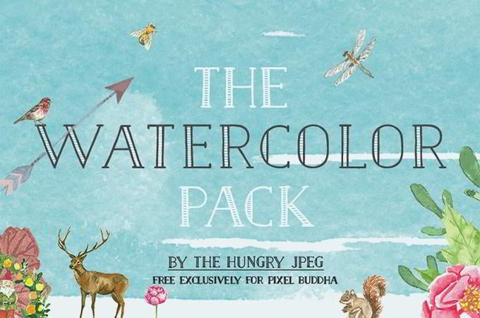 The Watercolor Pack Free
