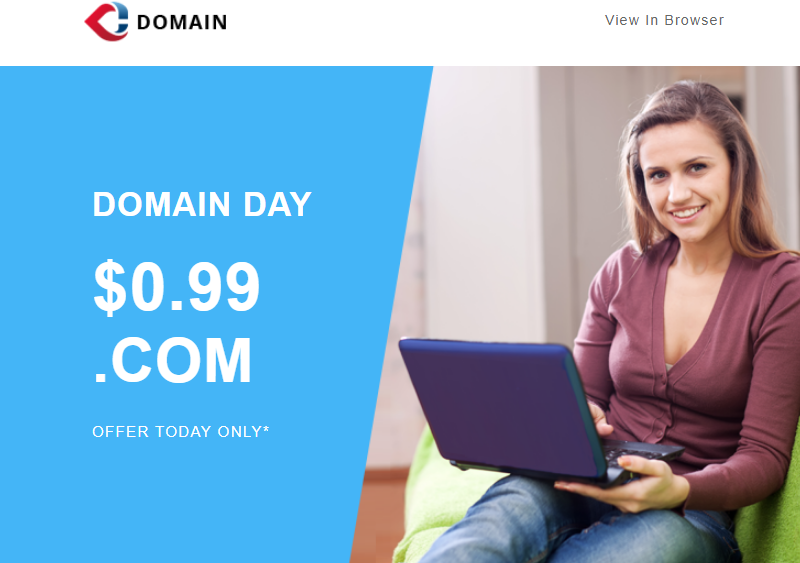 Domain Newsletter Template
