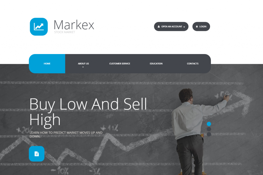 Markex Website Template