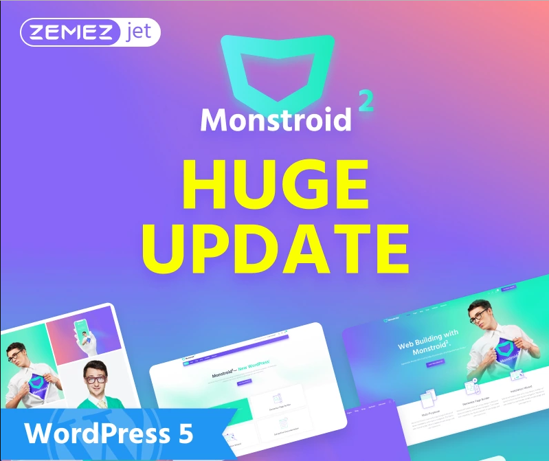 WordPress Maintenance Monstroid2