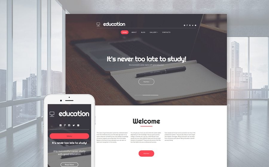 Education Hub WordPress Theme