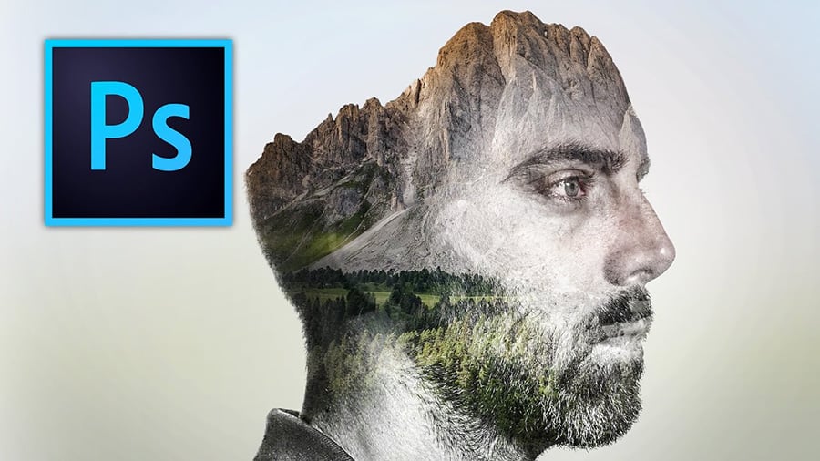 how to create double exposure effect