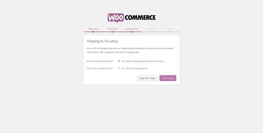 how to create woocommerce store