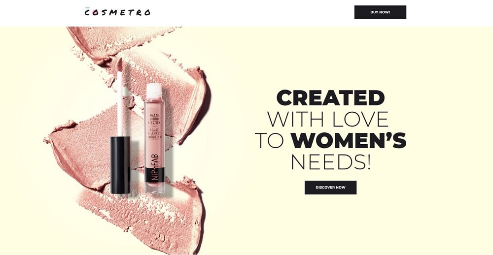 Cosmetro - Cosmetics Store Elementor WooCommerce Theme