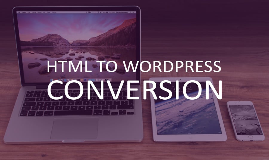 convert html site to wordpress theme