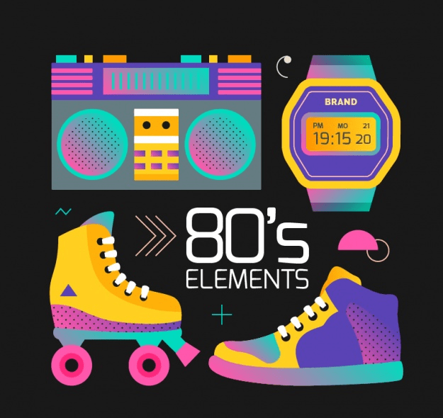 80'lerin grafikleri