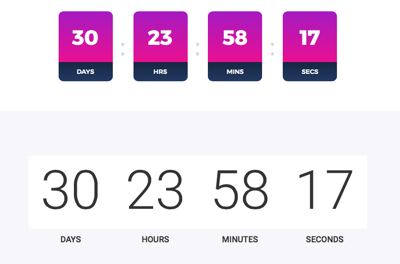 Countdown Timer Preview