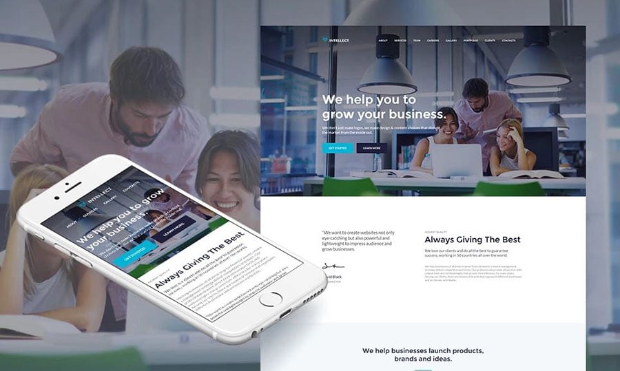 Moto CMS HTML Template for Business