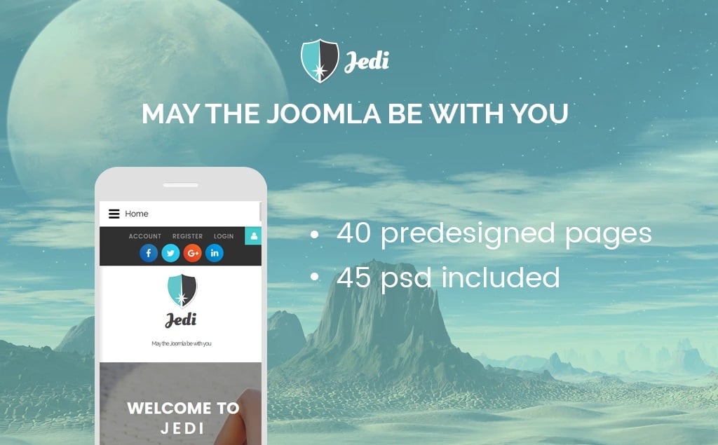 multifunctional Joomla theme