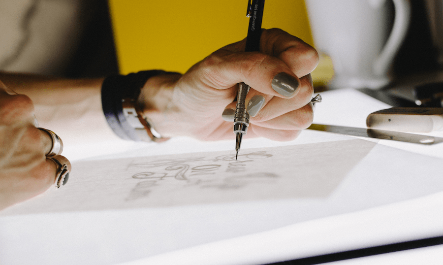 hand drawn typography tutorial