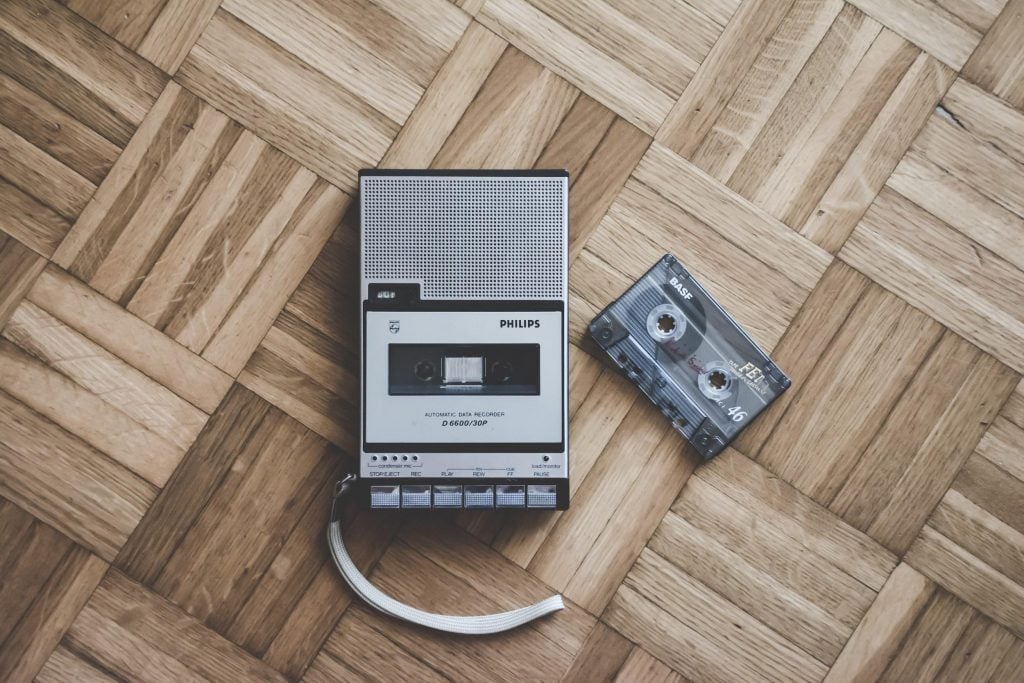 Tumblr is like a cassette player