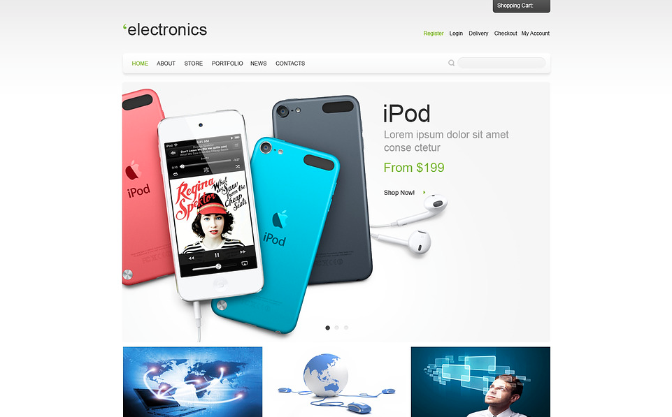 Responsive Electronics Store WooCommerce Theme