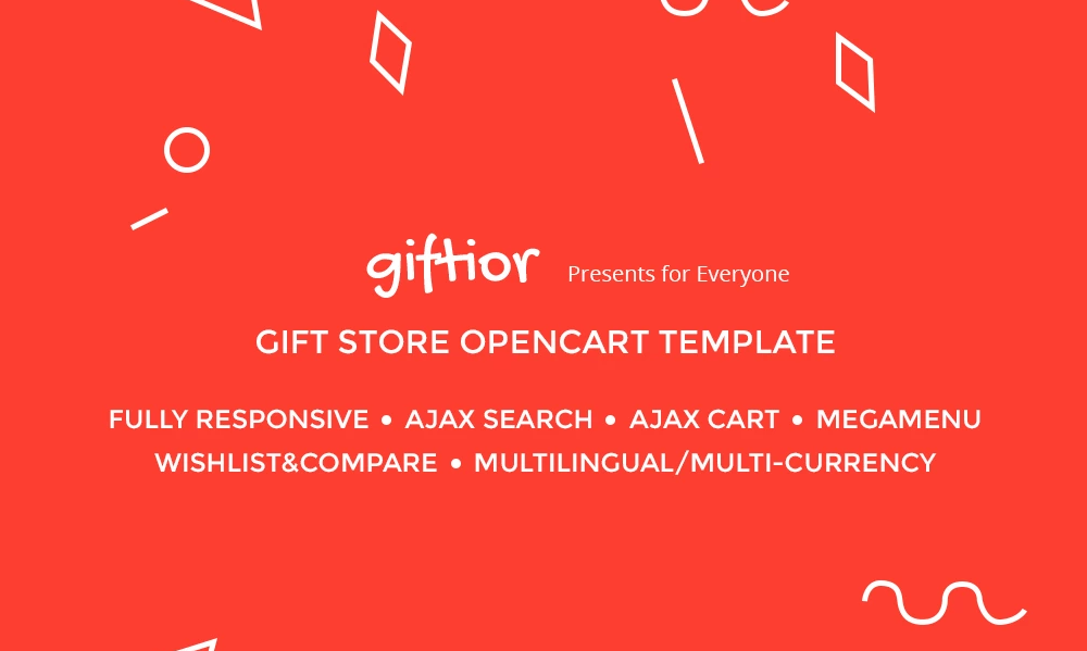 Giftior – Gifts Store Responsive OpenCart Template