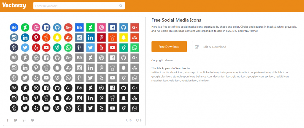 How to Add HTML Social Media Icons to the Website?