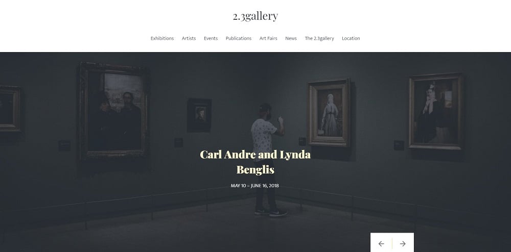 2.3 Art Gallery Ai Website Builder